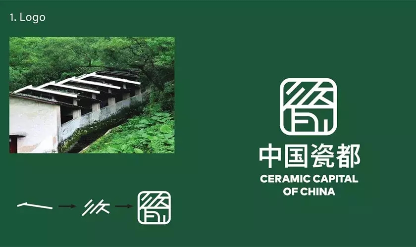 “中国瓷都”潮州城市形象LOGO设计应用贴图